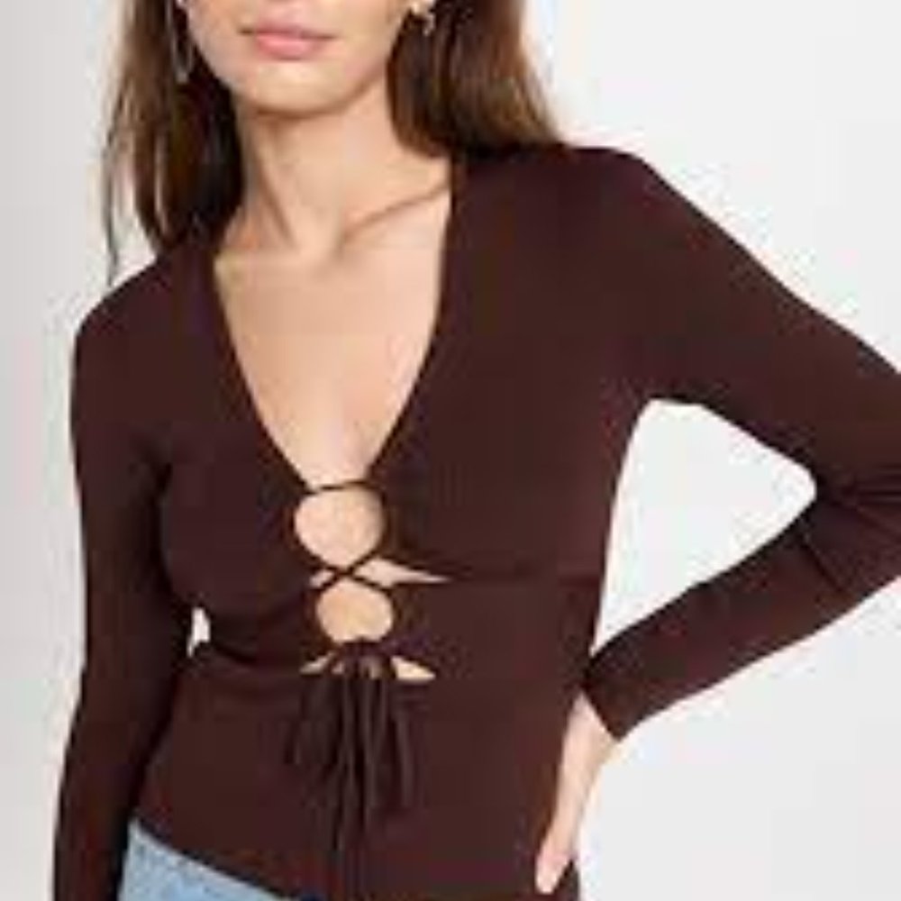 ASTR The Label Women's Nella Top in Chocolate M